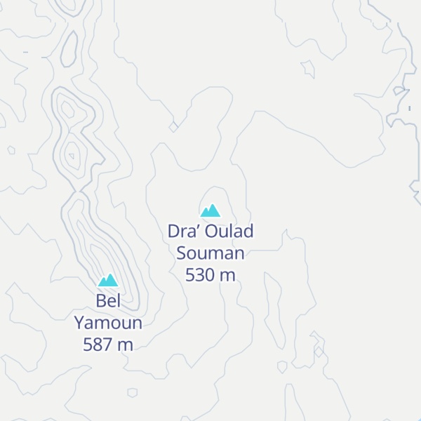 Map of Dra’ Oulad Souman