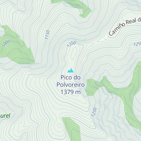 Map of Pico do Polvoreiro
