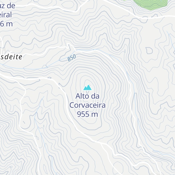 Map of Alto da Corvaceira