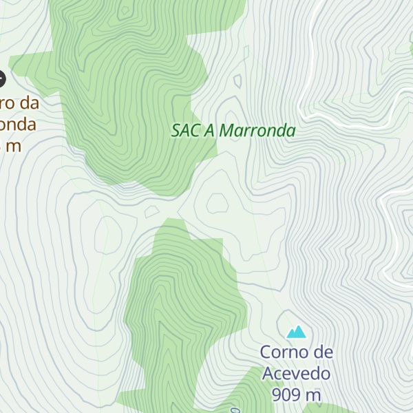 Map of Pena da Raia