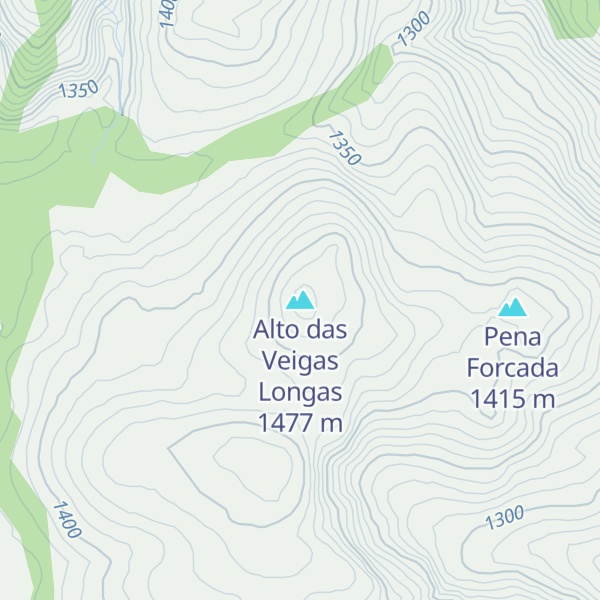 Map of Alto das Veigas Longas
