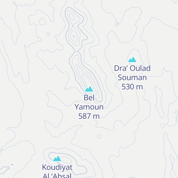 Map of Bel Yamoun