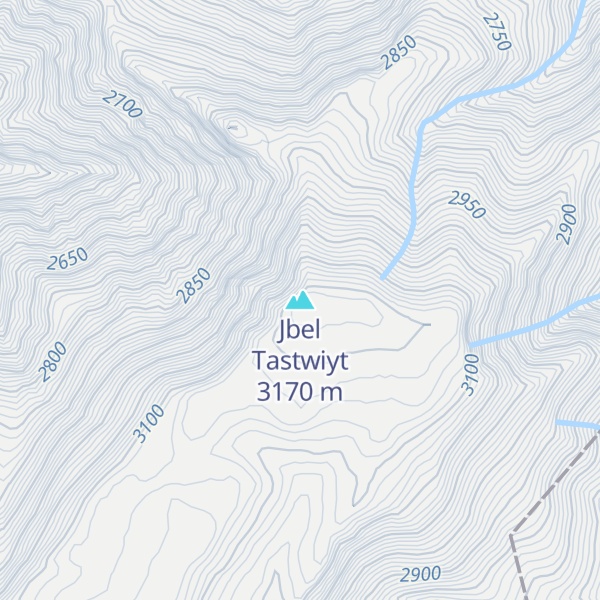 Map of Jbel Tastwiyt