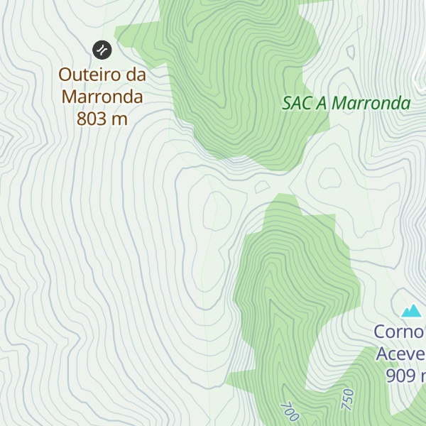 Map of Cruz da Nena