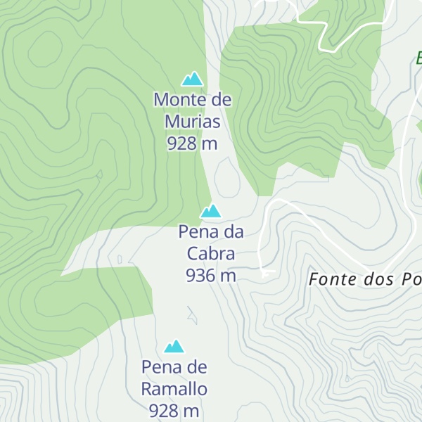 Map of Pena da Cabra