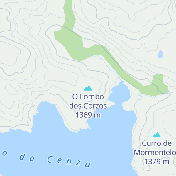 Map of O Lombo dos Corzos