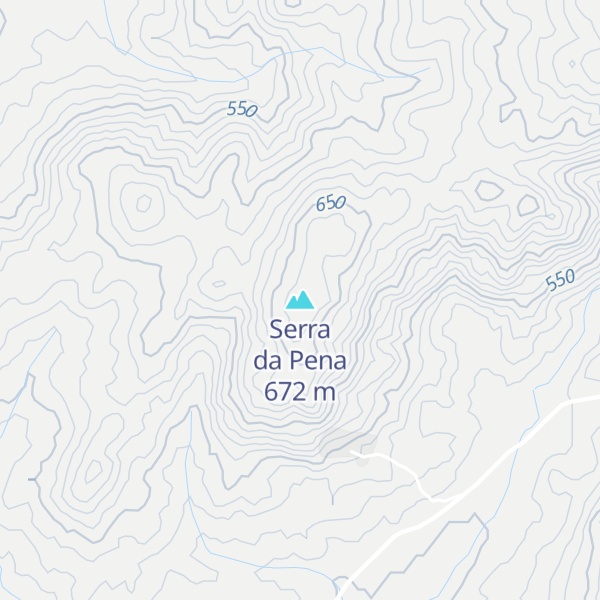 Map of Serra da Pena