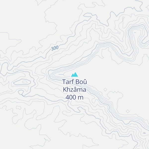 Map of Tarf Boû Khzâma