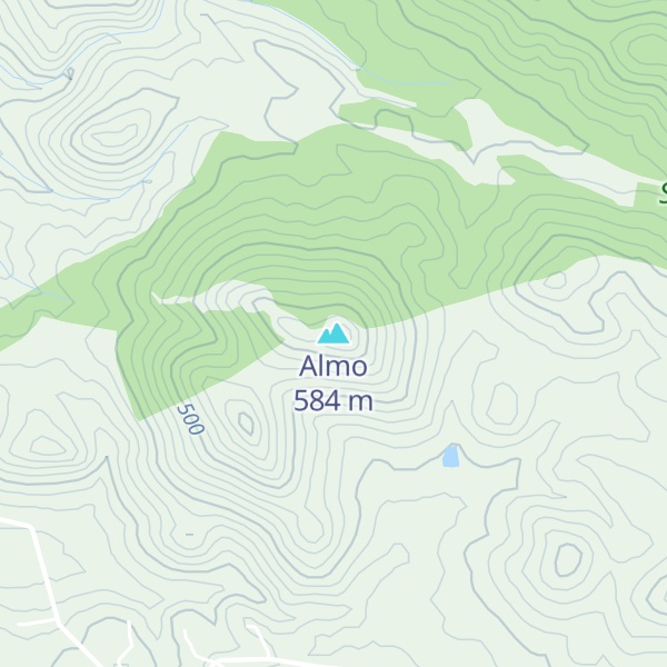 Map of Almo