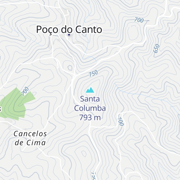 Map of Santa Columba