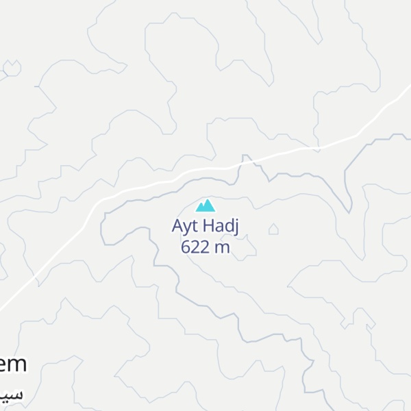 Map of Ayt Hadj