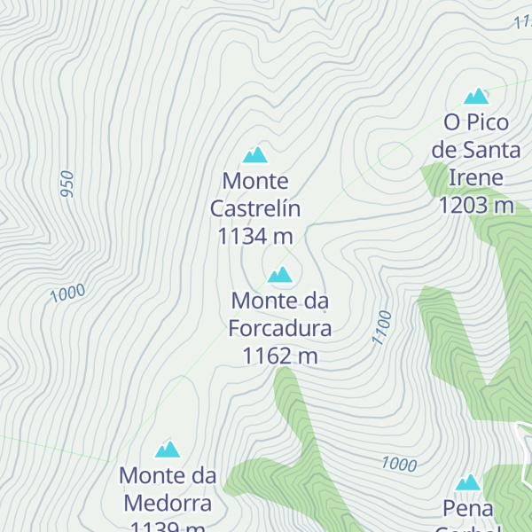 Map of Monte de Santa Irene