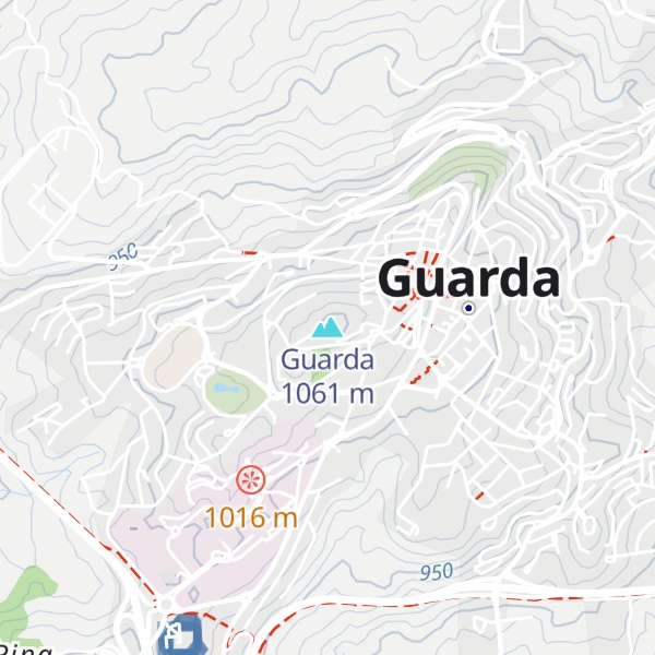 Map of Guarda