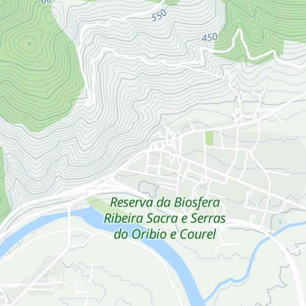 Map of Oficina de Información Turística de Quiroga