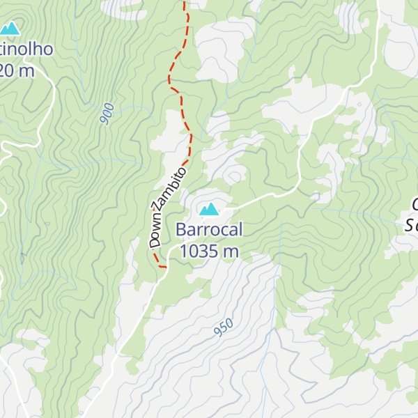 Map of Barrocal