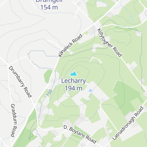 Map of Lecharry