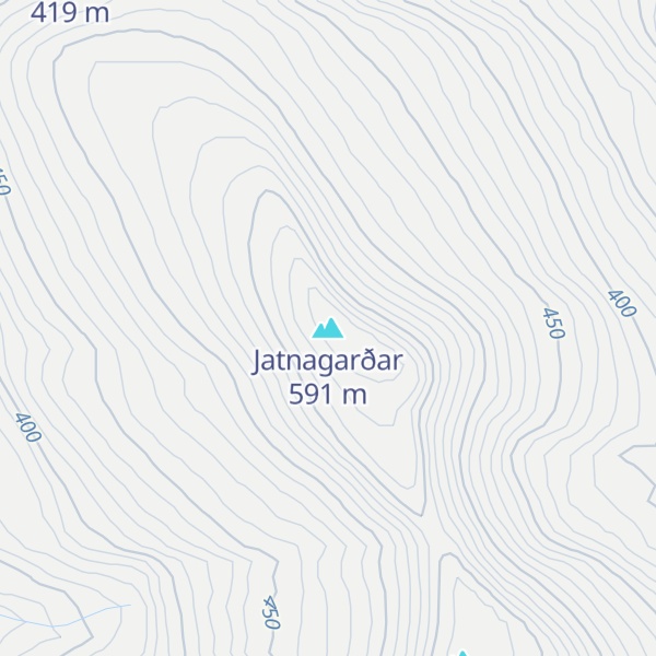 Map of Jatnagarðar