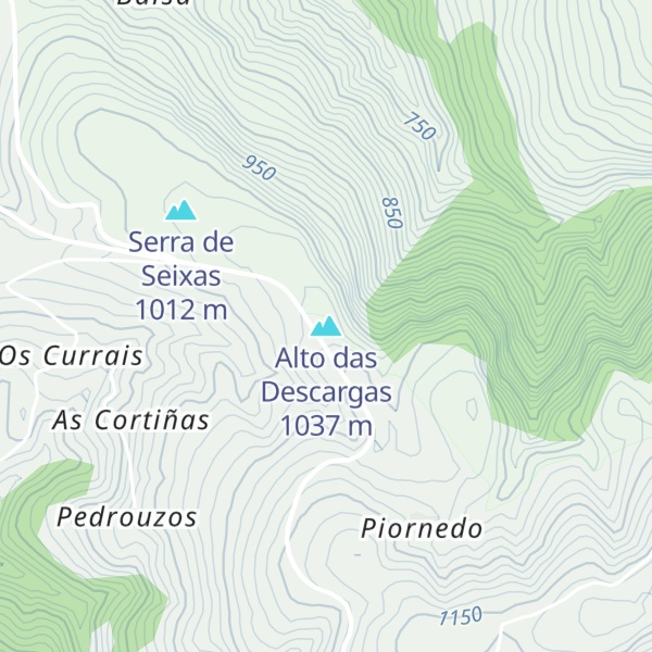Map of Alto das Descargas