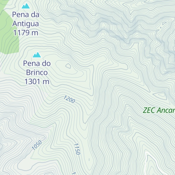 Map of A Mesa dos Catro Cabaleiros