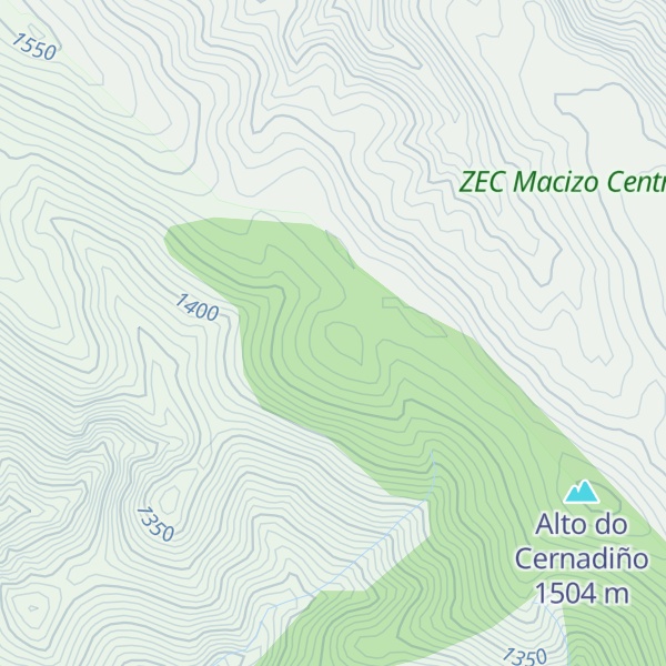 Map of Pico da Ortiga