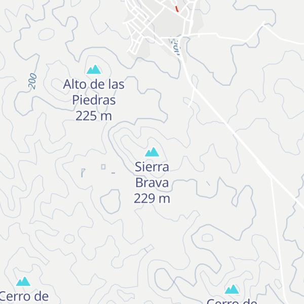 Map of Sierra Brava