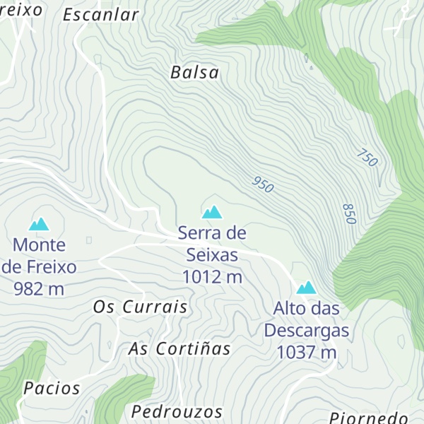 Map of Serra de Seixas