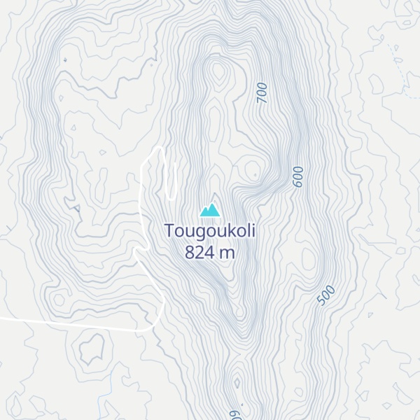 Map of Tougoukoli