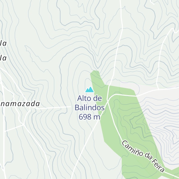 Map of Alto de Balindos