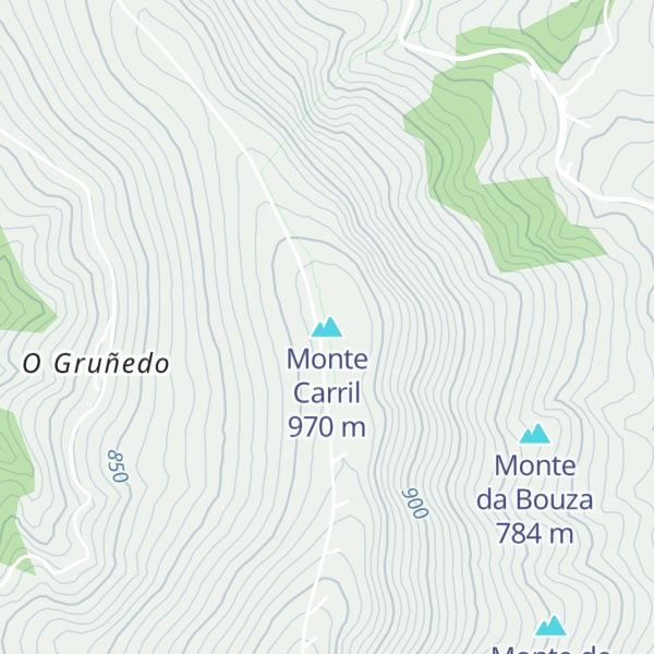 Map of Monte Carril