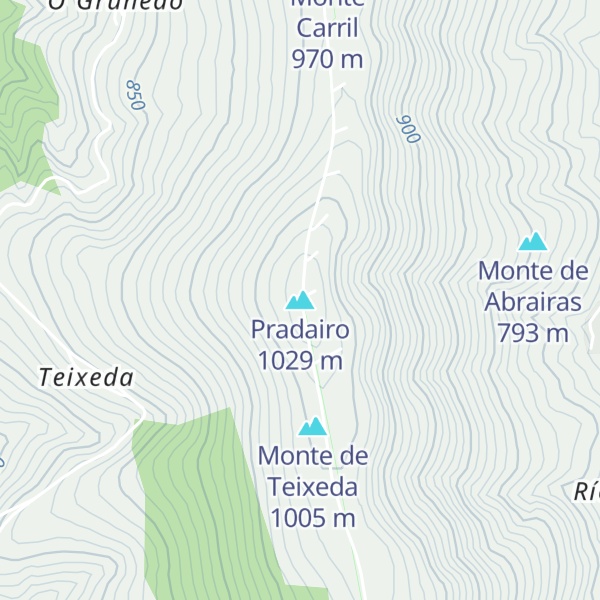 Map of Pradairo
