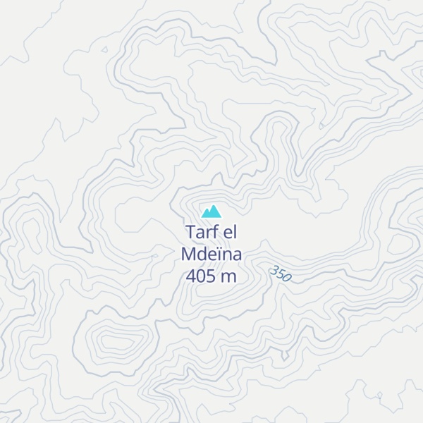 Map of Tarf el Mdeïna