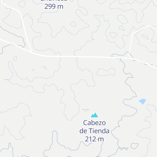 Map of Cabezo del Tío Silvestre