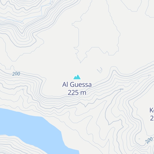 Map of Al Guessa