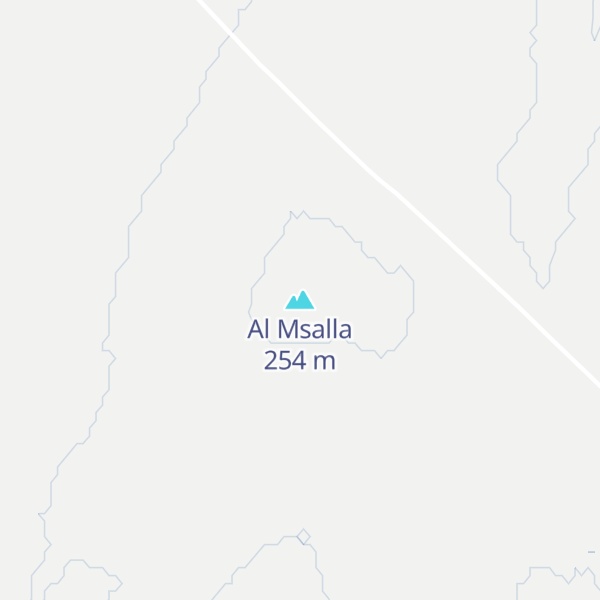 Map of Al Msalla