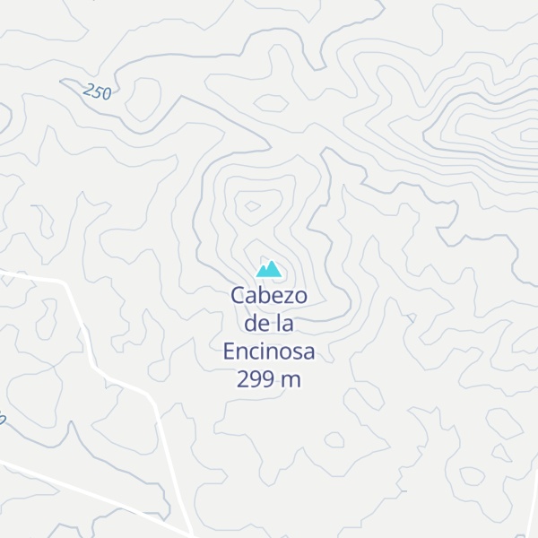 Map of Cabezo de la Encinosa