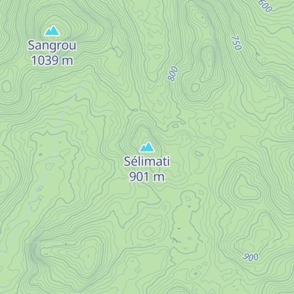Map of Sélimati