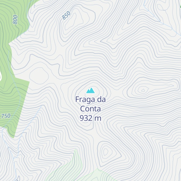 Map of Fraga da Conta