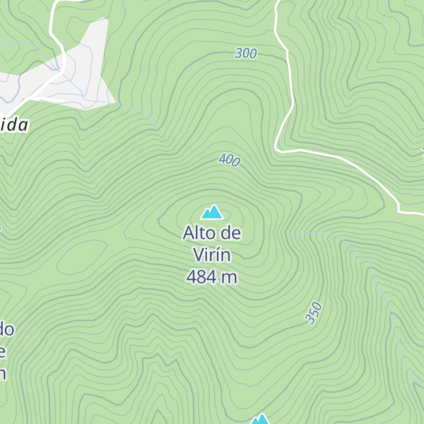 Map of Alto de Virín