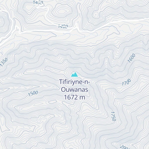 Map of Tifiriyne-n-Ouwanas