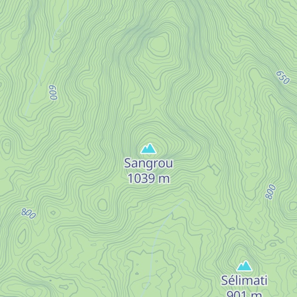Map of Sangrou