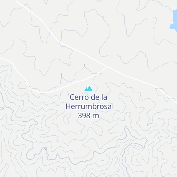 Map of Cerro de la Herrumbrosa