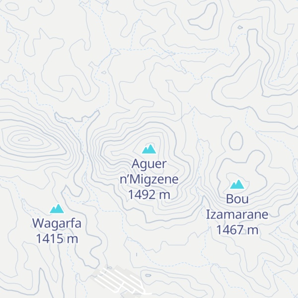 Map of Aguer n’Migzene