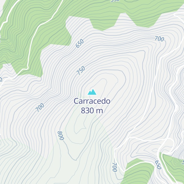 Map of Carracedo