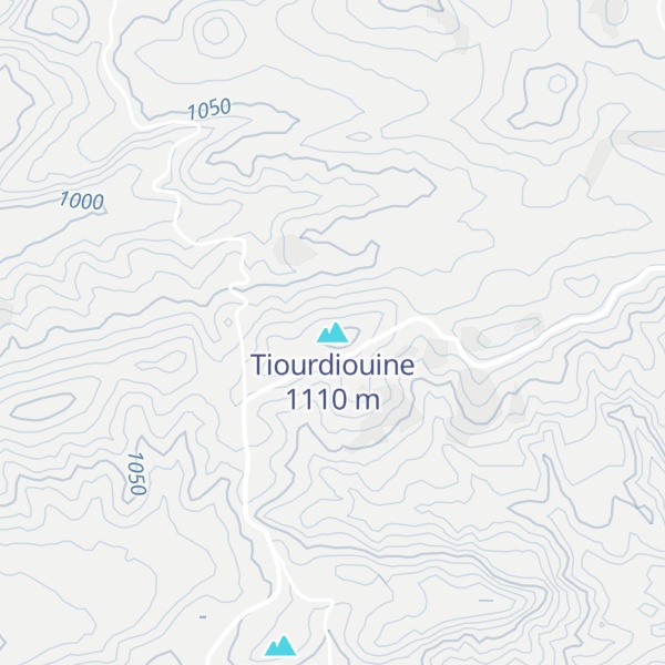 Map of Tiourdiouine