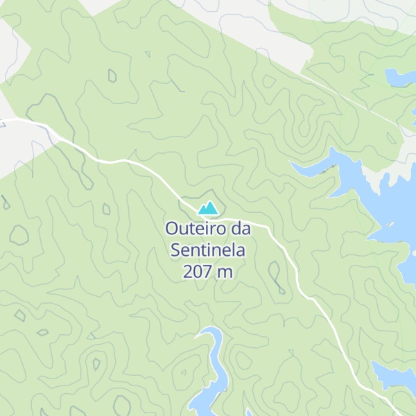 Map of Outeiro da Sentinela