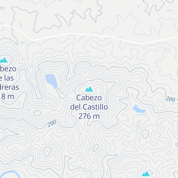 Map of Cabezo del Castillo