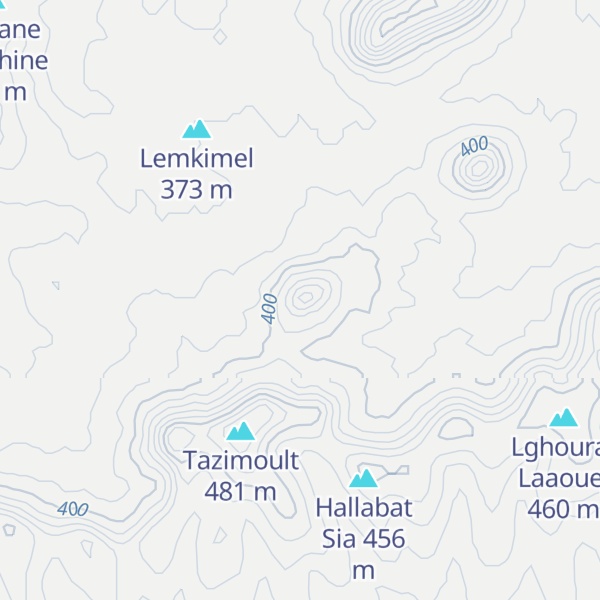 Map of El Kouaia Lahmira