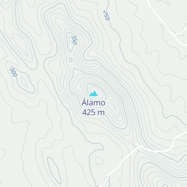 Map of Álamo
