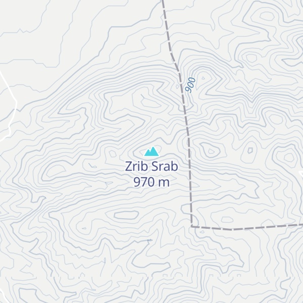 Map of Zrib Srab