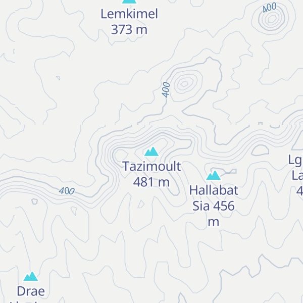 Map of Tazimoult